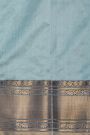 Chanderi Sico Ice Blue Saree