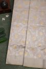 Chanderi Sico Beige Saree