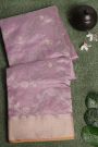 Chanderi Sico Lavender Saree
