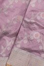 Chanderi Sico Lavender Saree