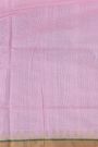 Khaadi Cotton Baby Pink Saree