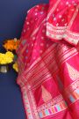 Banarasi Silk Pink Saree
