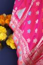 Banarasi Silk Pink Saree
