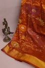 Uppada Silk Rust Saree