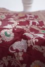 Banarasi Silk Maroon Saree