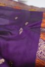 Banarasi Silk Violet Saree