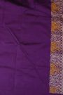 Banarasi Silk Violet Saree