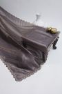 Designer Organza Brown Saree