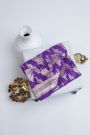 Banarasi Silk Purple Saree