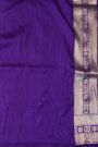 Banarasi Silk Purple Saree