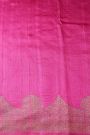 Designer Matka Silk Sky Blue Saree