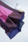 Designer Matka Silk Pink Saree