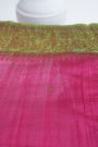 Designer Matka Silk Pink Saree