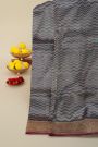 Banarasi Silk Grey Saree