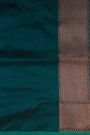 Banarasi Silk Peacock Green Saree