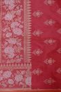 Banarasi Silk Red Saree