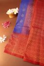 Coimbatore Silk Navy Blue Saree