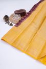 Designer Chiniya Maroon Saree