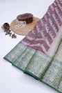 Designer Chiniya Multicolour Saree