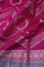 Designer Chiniya Pink Saree
