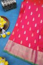 Venkatagiri Silk Red Saree