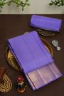 Kancheepuram Silk Lavender Dhoti