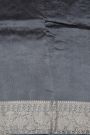 Matka Silk Light Grey Saree
