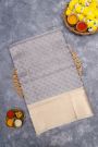 Kuppadam Sico Grey Saree