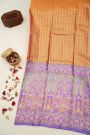 Kancheepuram Tissue Mustard Saree