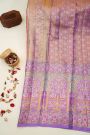 Kancheepuram Tissue Mustard Saree