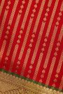 Venkatagiri Silk Red Saree