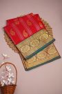 Venkatagiri Silk Red Saree