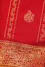 Venkatagiri Silk Red Saree