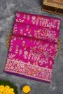 Banarasi Silk Pink Saree