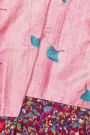 Designer Tussar Pink Saree
