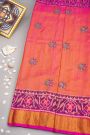 Designer Tussar Dual Colour Saree