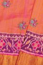 Designer Tussar Dual Colour Saree