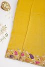 Designer Tissue Yellow Saree