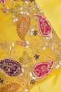 Designer Tissue Yellow Saree