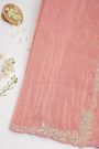 Designer Tissue Onion Pink Saree