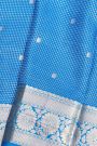 Mysore Crepe Sky Blue Saree