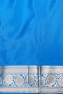 Mysore Crepe Sky Blue Saree