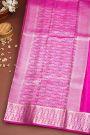 Mysore Crepe Pink Saree