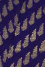 Mysore Crepe Navy Blue Saree