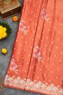 Banarasi Silk Rust Saree