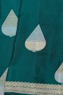 Banarasi Silk Rama Green Saree