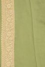 Designer Georgette Light Green Saree