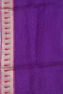 Designer Organza Purple Saree