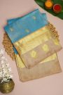 Venkatagiri Silk Sky Blue Saree