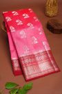 Matka Silk Pink Saree
